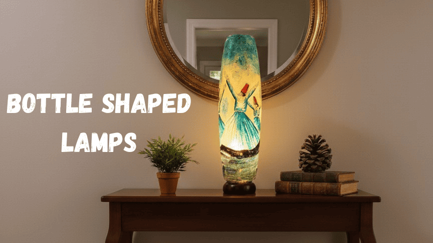 Authentic Arabic Art bottle Camel Skin  Lamps Collection